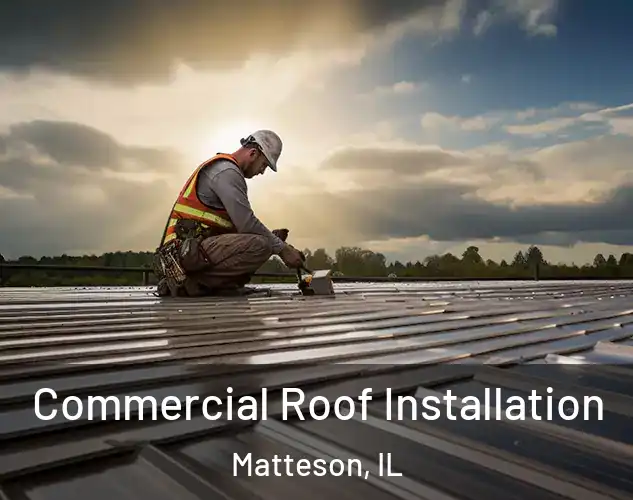  Commercial Roof Installation Matteson, IL