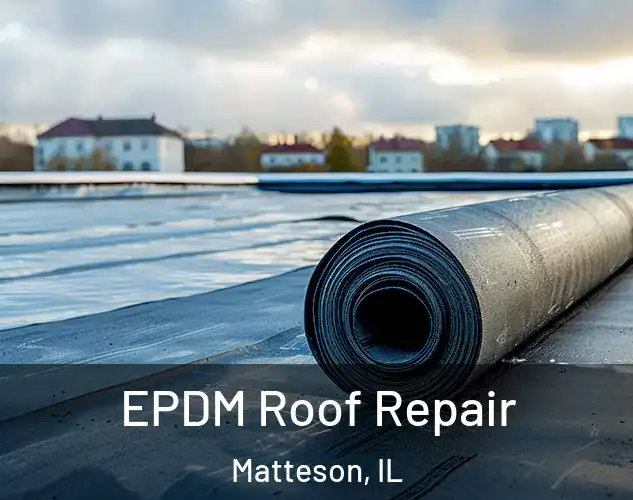  EPDM Roof Repair Matteson, IL