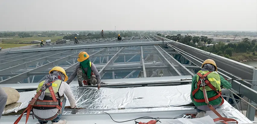 Commercial Roof Installation in Matteson