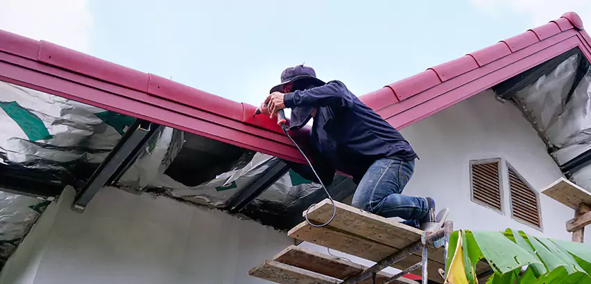 Residential Wind Damage Roof Repair in Matteson
