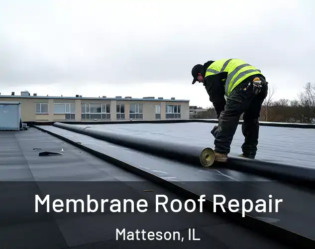  Membrane Roof Repair Matteson, IL