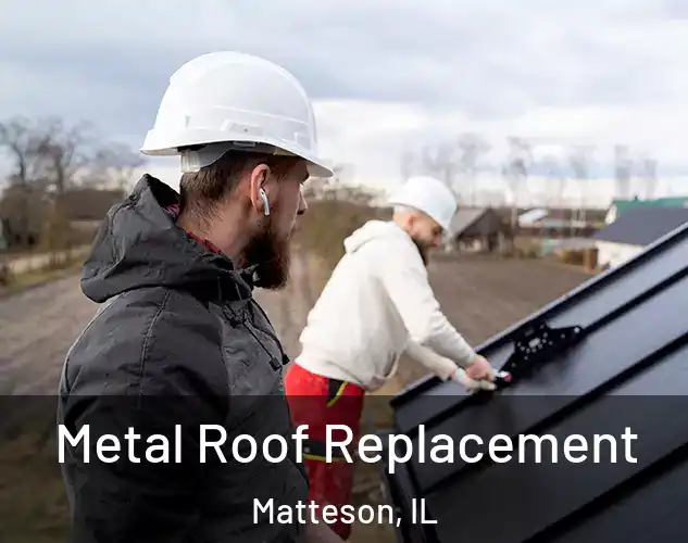  Metal Roof Replacement Matteson, IL
