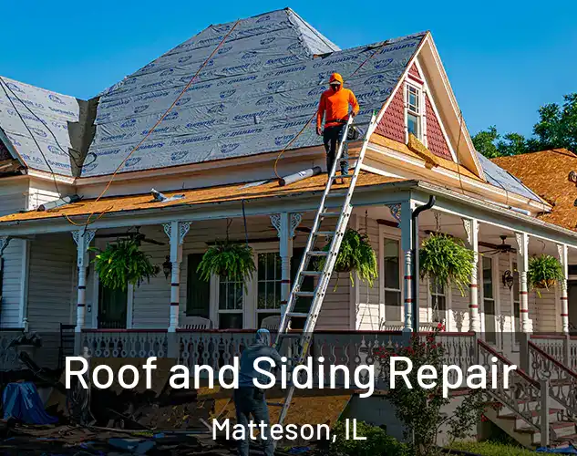  Roof and Siding Repair Matteson, IL