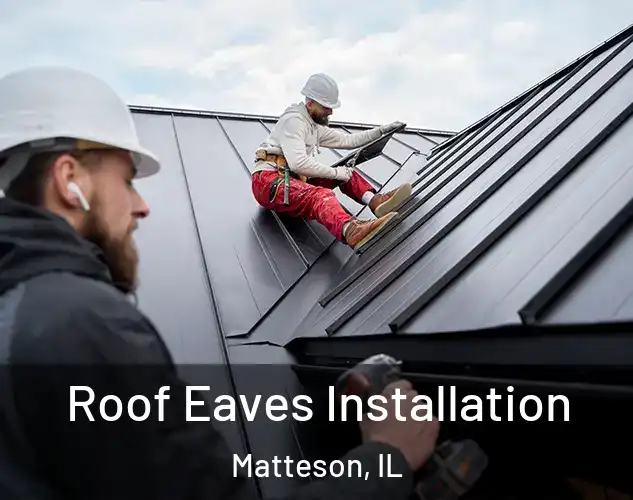  Roof Eaves Installation Matteson, IL