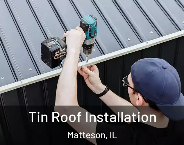  Tin Roof Installation Matteson, IL
