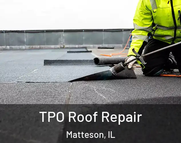  TPO Roof Repair Matteson, IL