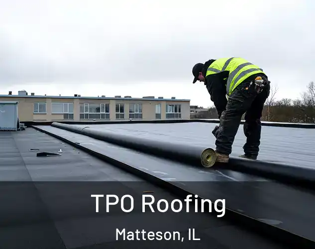  TPO Roofing Matteson, IL